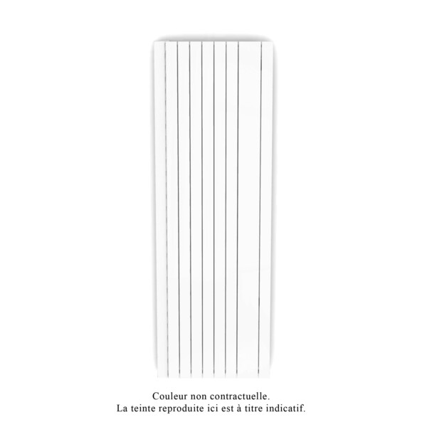 Radiateur électrique 2000W Acova Fassane Premium THXP vertical blanc H2017mm - Acova - THXP200-200/GF