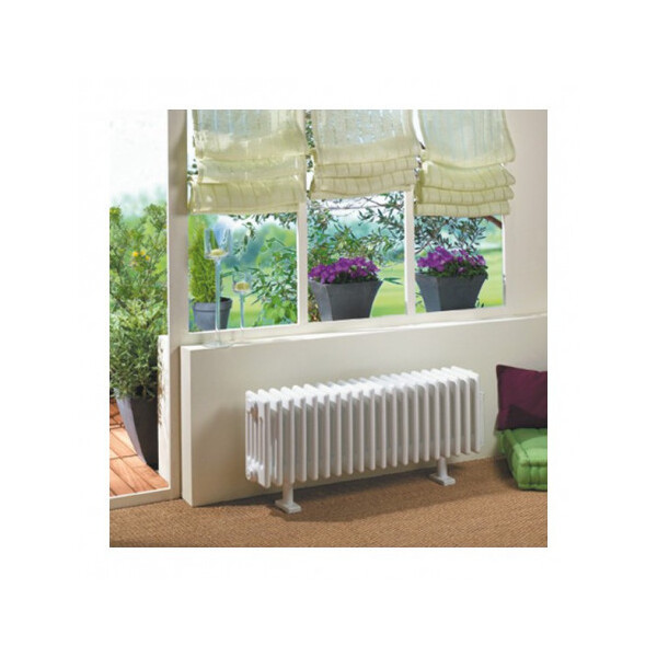 Radiateur électrique 1000W Acova Vuelta TMC3 tubulaire sans régulation plinthe blanc - Acova - TMC3-100-100-SR