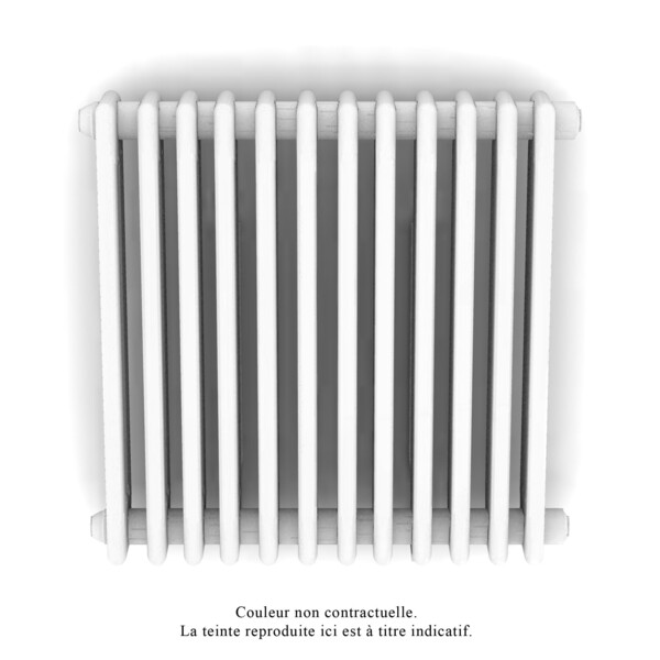 Radiateur électrique 750W Acova Vuelta TMC6 tubulaire sans régulation horizontal blanc - Acova - TMC6-075-062-SR