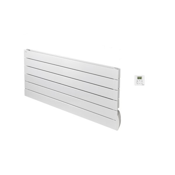 Radiateur électrique Acova Fassane  premium horizontal à tubes horizontaux 750W Blanc - Acova - TVXD075-080/GF