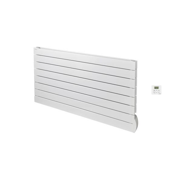 Radiateur électrique Acova Fassane premium horizontal à tubes horizontaux blanc 100W - 817mm de large - Acova - TVXD100-080/GF