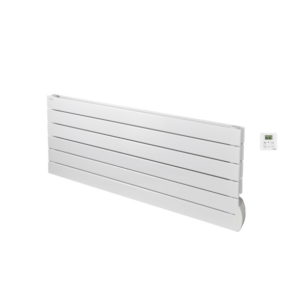 Radiateur électrique Acova Fassane premium horizontal à tubes horizontaux blanc 1000W - 1117 mm de large - Acova - TVXD100-110/GF