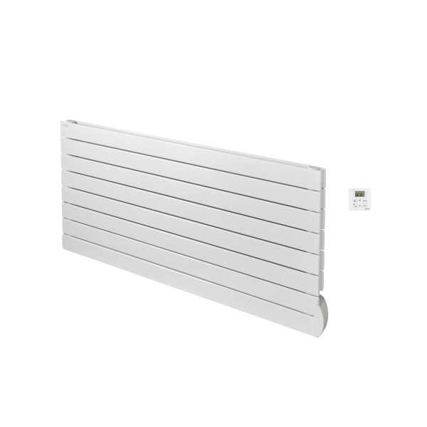 Radiateur électrique Acova Fassane premium horizontal à tubes horizontaux blanc 1250W - Acova - TVXD125-110/GF