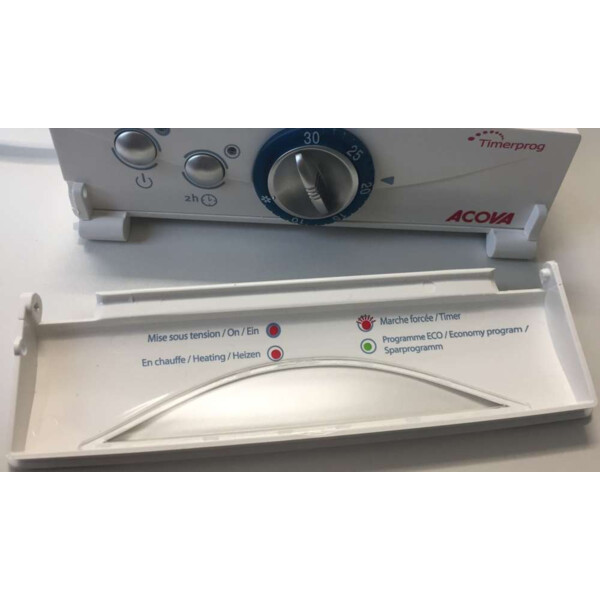 Volet pour boitier Timerprog (Volet fourni sans ressorts) - Acova - 894960