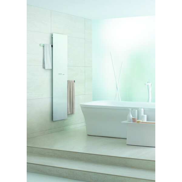Versus el, surface verre en finition blanche, 750w , h 1750 mm / l 475 mm  - Acova - VSW-175-048