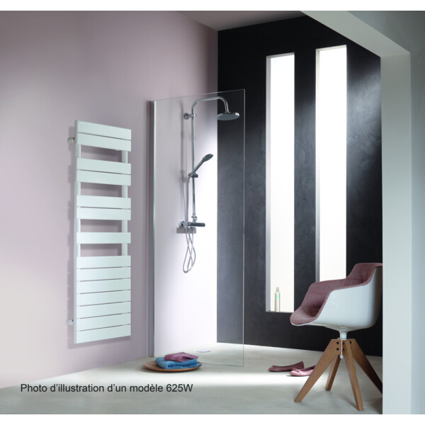 Sèche-serviette 500W Acova Fassane Spa eau chaude acier blanc - Acova - FAS-082-050