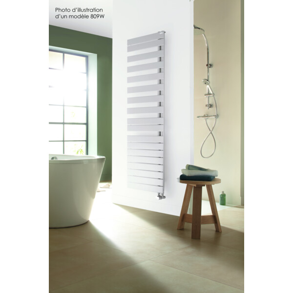 Sèche-serviette Acova Fassane Spa ACAFR168-055 Eau chaude asym blanc - Acova - FR168-055