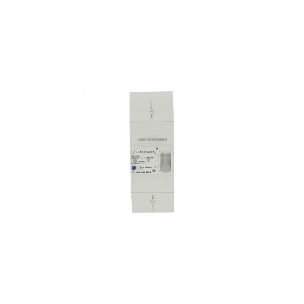 Disjoncteur de branchement EDF Actaris Itron différentiel 500mA instantané 2P 60A - Actaris Itron - 081260