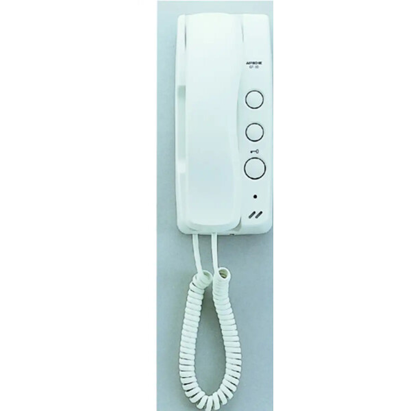 Combiné avec secret 1BP cde,1BP(en option) avec appel gardien et buzzer porte-palière.  (120056) - Aiphone - GF1DK