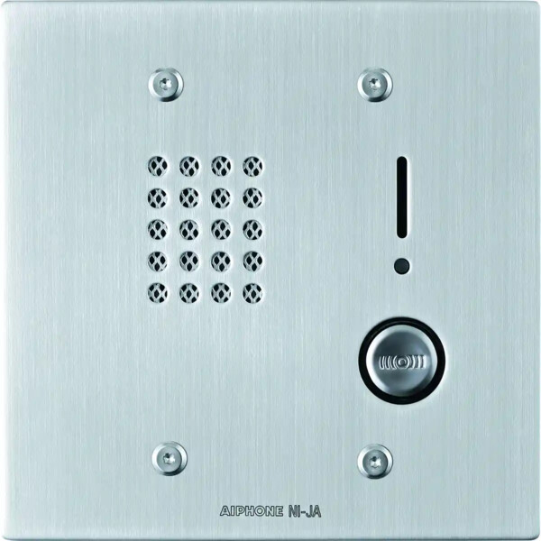 Aiphone gamme mc604 poste secondaire encastrable av étanche avec bouton d'appel - Aiphone - NIJA