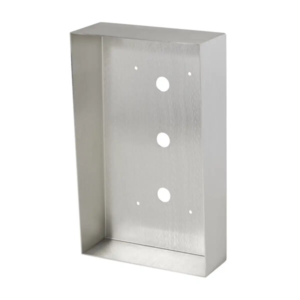 Cadre saillie inox pour ixdvfl & ixssal - Aiphone - CSIXVAL