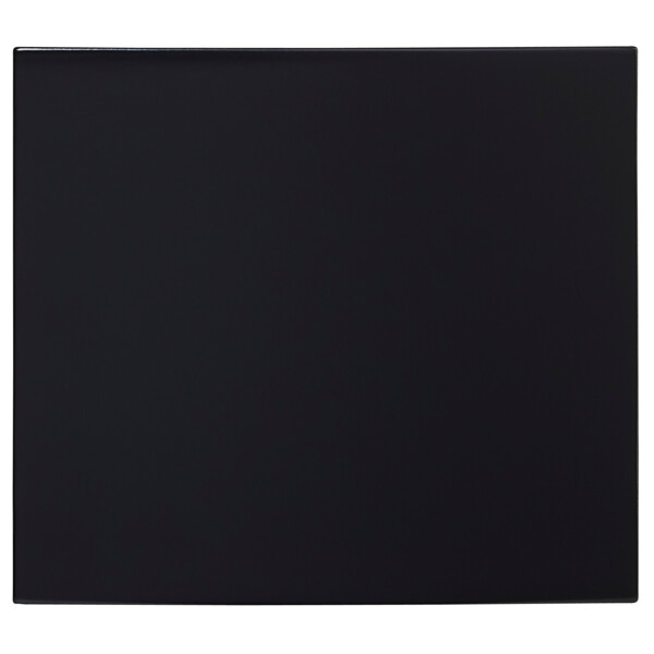 Façade finition noire satinée pour module vierge (200435) - Aiphone - GFBPB