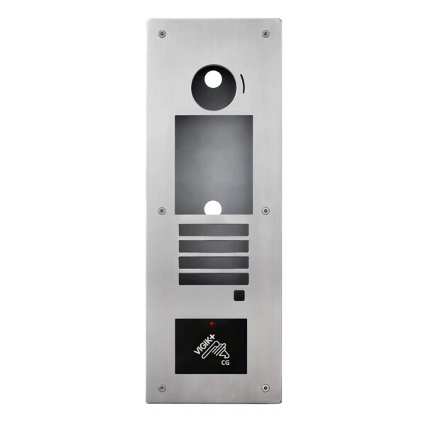 Façade pour gtdmblvn avec lecteur vigik hexact mains libres - Aiphone - PGTB6VML