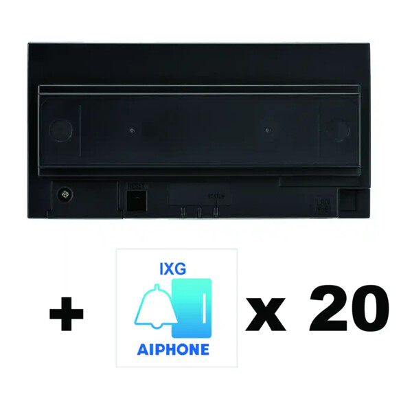 Passerelle ip avec 20 licences (8 smartphones par licence) - Aiphone - IXGWGW20FR