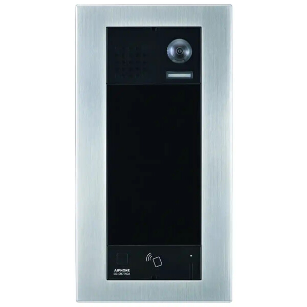 Platine ip, défilement, écran tactile 7'', boucle mag., lecteur hid intégré - Aiphone - IXGDM7HIDA