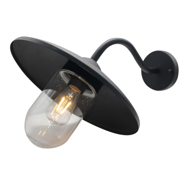 Applique E27 Aric Charli IP44 40W max. graphite - Aric - 3157