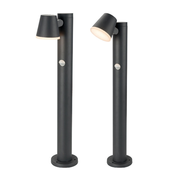 Borne pixo led 12,5w 3000k pir - Aric - 51401