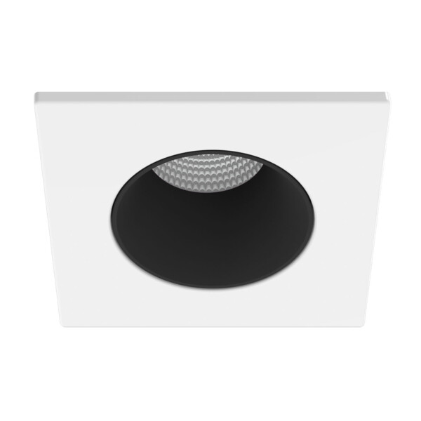 Collerette ef8 blc/noir carree - Aric - 11041