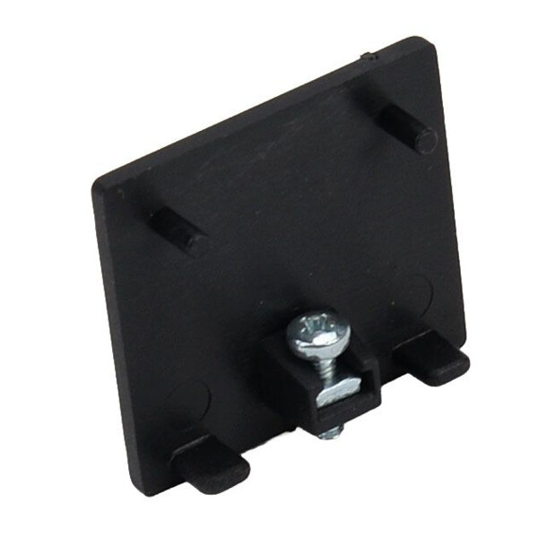 Embout de fermeture - noir - Pour rail 3 allumages 230V (modèle 023) - Aric - 16354