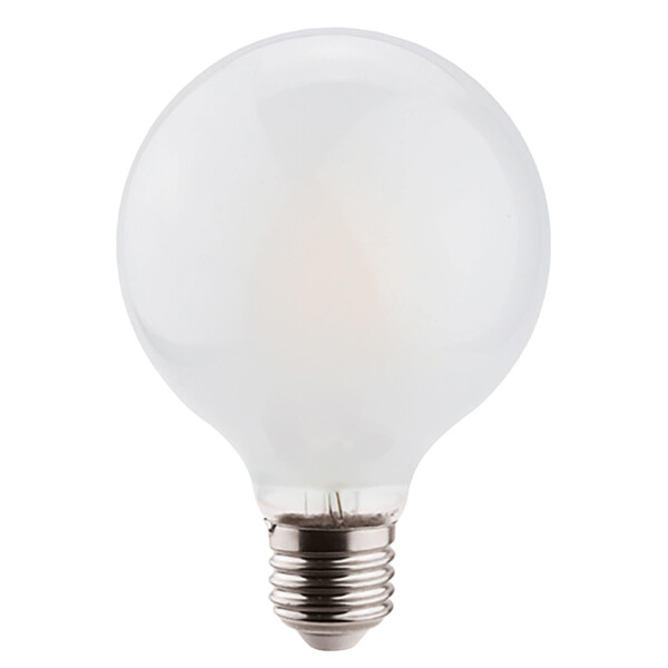 Lampe globe g95 filament e27 9w 3000k, 1055lm, cl.énerg.e, 15000h, opale, dimm - Aric - 20053