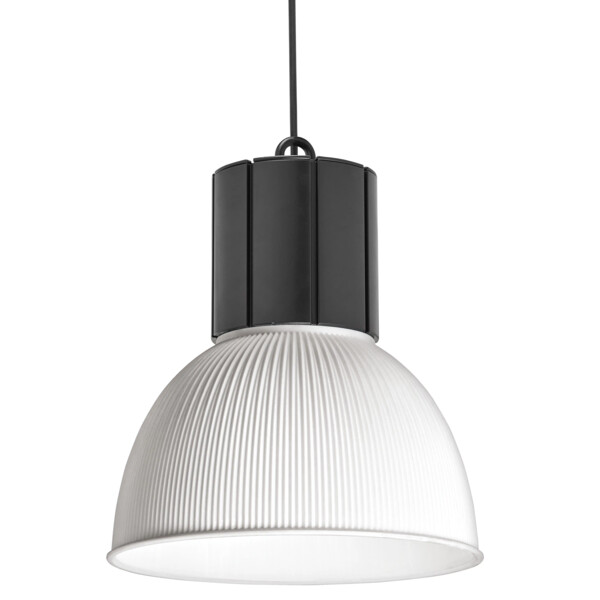 Lexa dali - susp. Ø316mm, noir / blanc, led intég. 37w 60° 4000k 3600lm - Aric - 56013