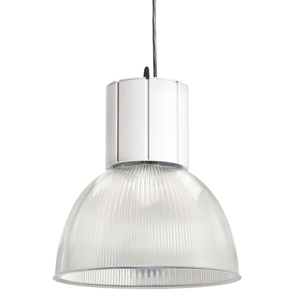 Lexa dali - susp. Ø316mm, blanc / transparent, led intég. 37w 60° 4000k 3600lm - Aric - 56015