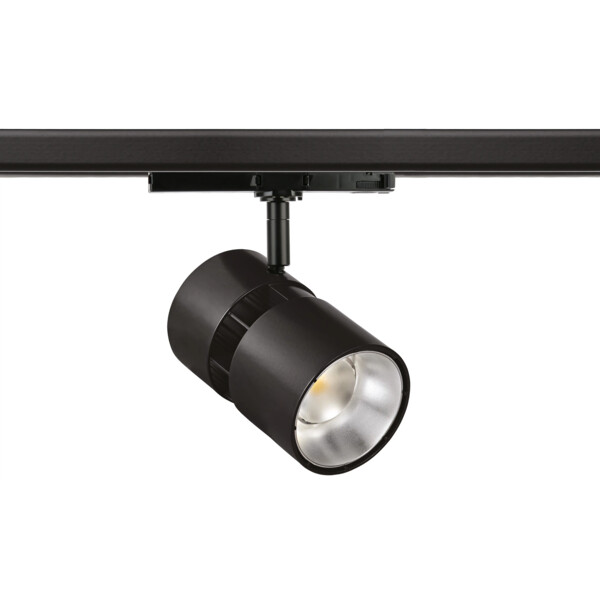 Ninety dali - proj. rail 3 all.023, noir, angle 30°, led intég. 39w 4000k 3500lm - Aric - 56025