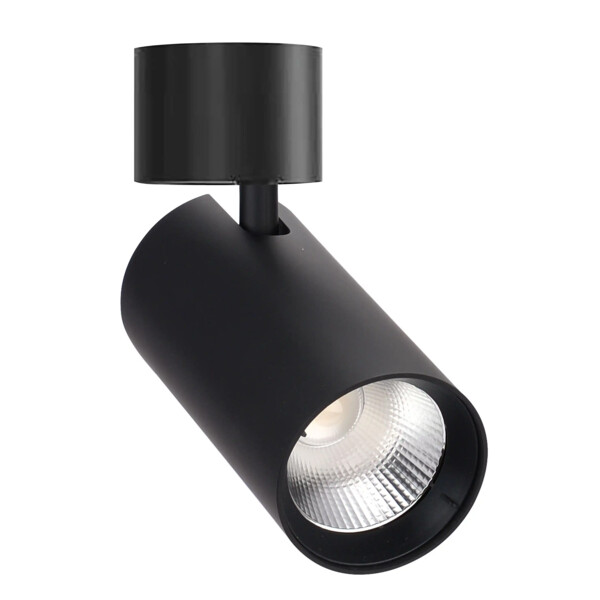 Projecteur patère polaris blanc 45° 10/15w 880-1250lm 3-cct 30000h - Aric - 51659