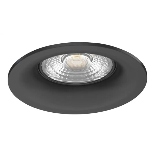 Encastré aries tilt noir ip5x/65 ik07 led 8w 3cct 2700/3000/4000k 800lm 50000h - Aric - 51745