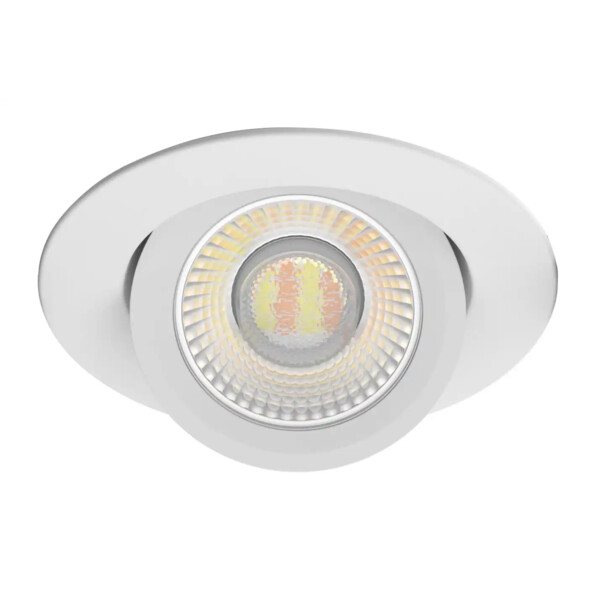 Encastré hiros blanc ip5x/65 ik07 6/8w 4cct 2200/2700/3000/4000k 800lm 50000h - Aric - 51822