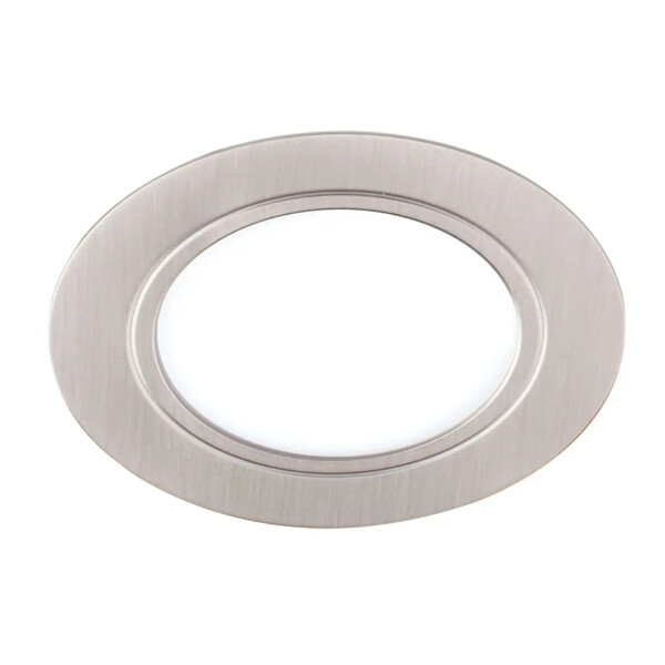 Meubled - encastré ip44 rond fixe alu, led 2w cct 3-4-5000k 200lm - Aric - 51848
