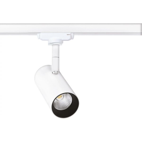Elma cct - proj. rail 1 all.029, blanc, led 30° 10,5w cct 3000/4000k 840lm - Aric - 51854