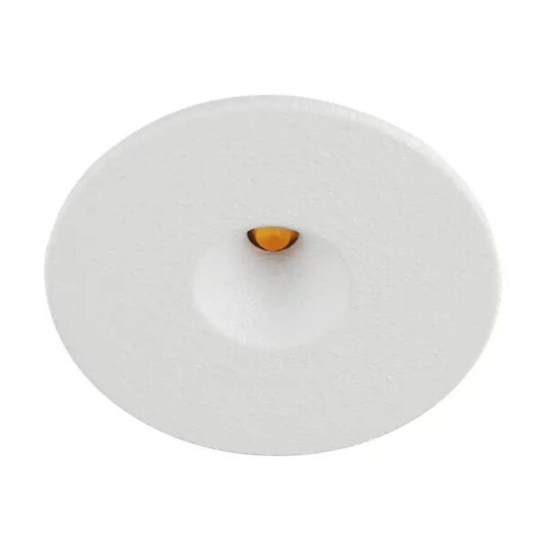 Spot shark alu blanc led 1,5w 130lm 3000k 50000h dimmable, alim non fournie - Aric - 51859