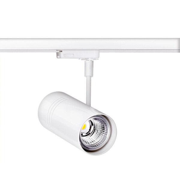 Evoli cct - proj. rail 3 all.023, blanc, led 36° 10w cct 3000/4000k 930lm - Aric - 51862