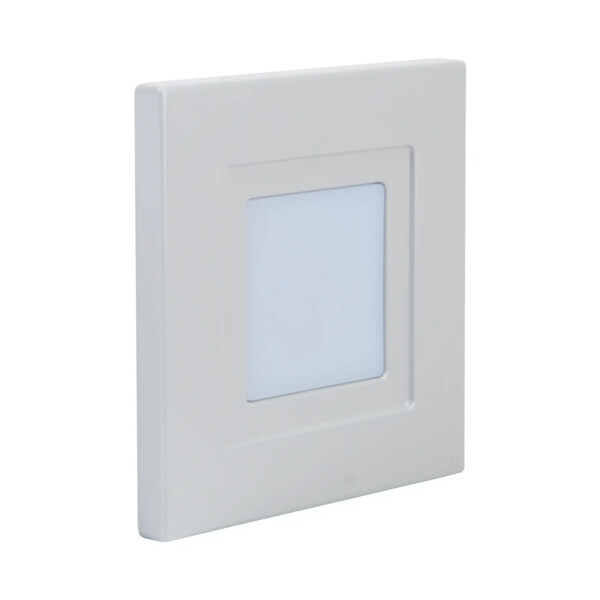 Iso 80 cct - encastré mur led 1,2w 3cct 2700/3200/4000k 80lm 115° 40000h blanc - Aric - 51885