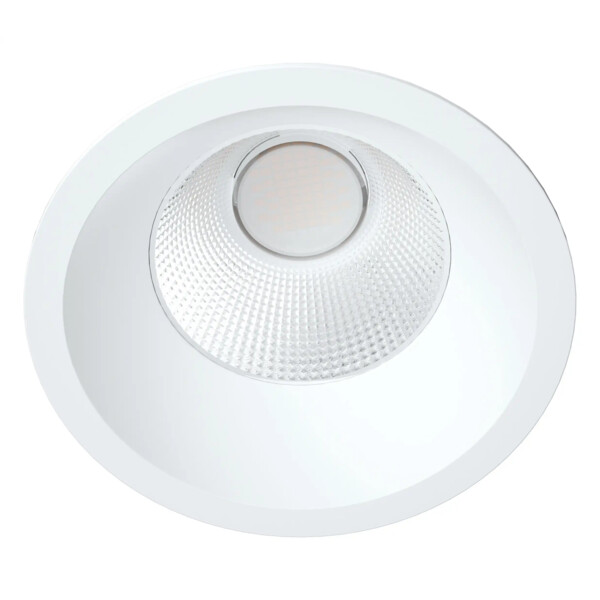 Downlight riva 2 cct 3000/4000k ip64, Ø174mm, blanc, led 17,5w 60° 1900lm, dim - Aric - 51971