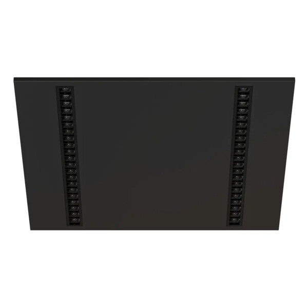 Dalle modulo 600x600 ugr16 25w 2cct (3000k/4000k) 3000lm 50000h noir - Aric - 51977