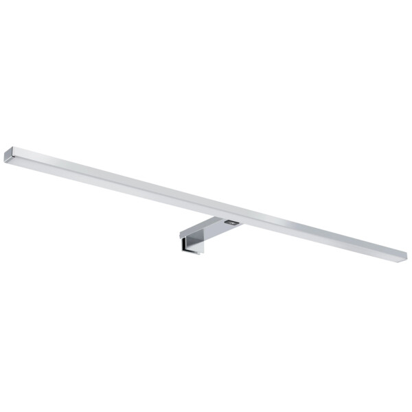 Tessa - applique 80cm ip44 vol.2, led 7,6w 3cct 3-4-5000k 720lm, alu chromé - Aric - 53149