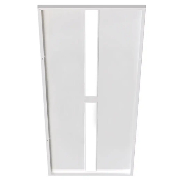 Plaque/cadre blanc 300x1200 pour personnalisation dalle modulo - Aric - 51984
