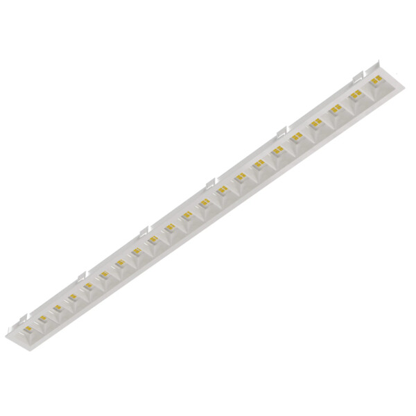 Module led blanc ugr19 pour dalle modulo, 12,5w cct 3000/4000k 1750lm 50000h - Aric - 51986