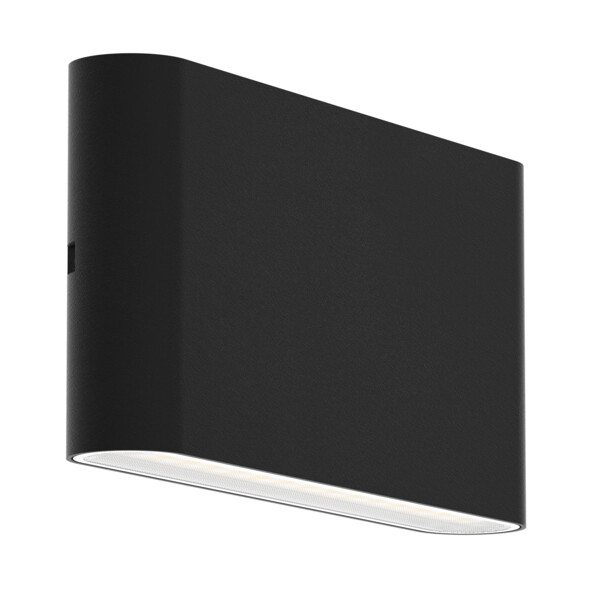 Applique LED murale 6W Aric Fynn CCT 3000 à 5700K 570lm IP54noir - Aric - 51520