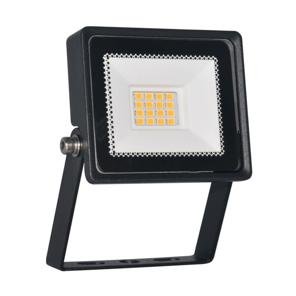 Projecteur extérieur LED intégré 5W 3000K IP65 IK07 noir 110° Aric - Aric - 51872