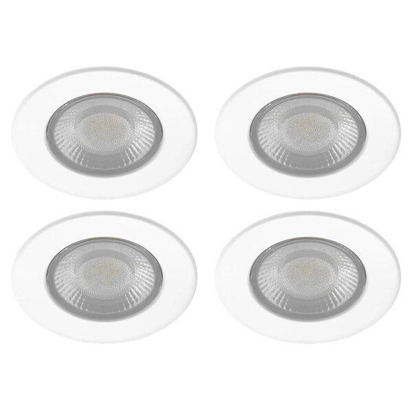 Pack de 4 encastrés LED 3,5W CCT 3000/4000K 520lm Aric - Aric - 11054