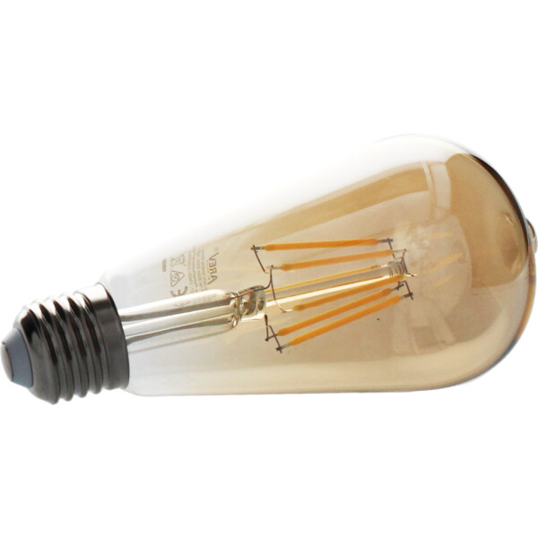 Ampoule filament st64/e27 - 3 step-dimmable / ambré - Arlux - 409693