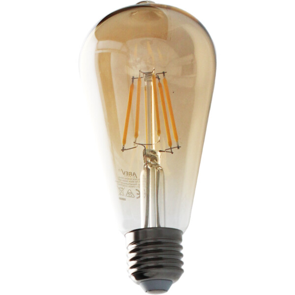 Ampoule filament st64/e27 - 3 step-dimmable / ambré - Arlux - 409693