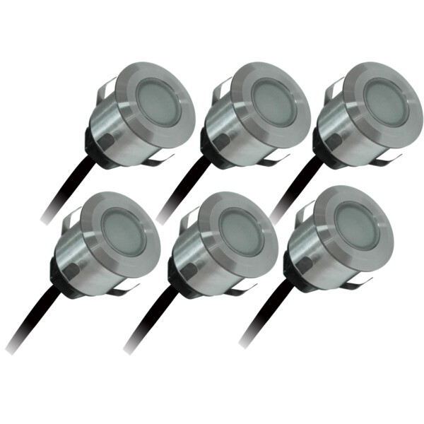 Lot 6 Spots Extérieur PATIO 4,5W 6x15lm - Arlux - 500606