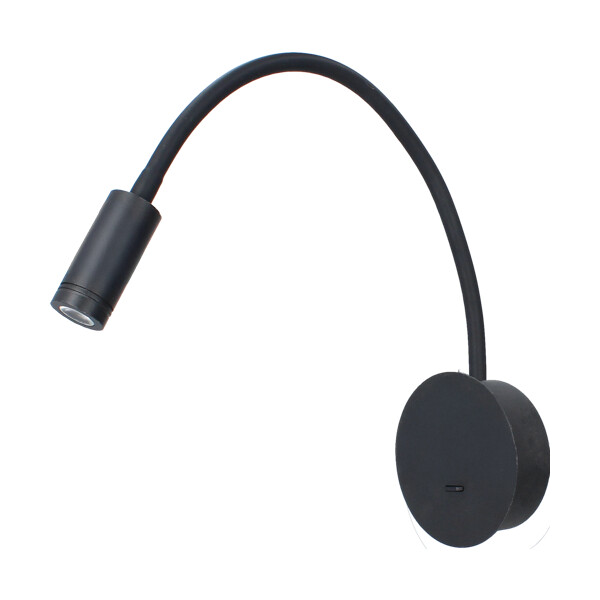 APPLIQUE GINA Rechargeable 2W/2700K/150lm/Noir - Arlux - 114205