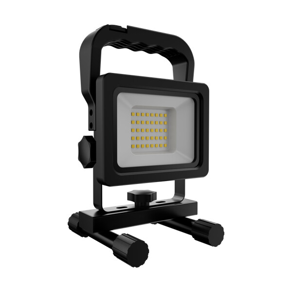 PROJ. STUNNY sur batterie 20W/1600lm/4000K/Noir - Arlux - 200425