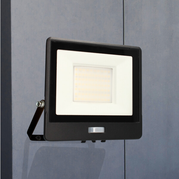 Projecteur mural alto 50w 4300lm détecteur de mouvement - Arlux - 200666