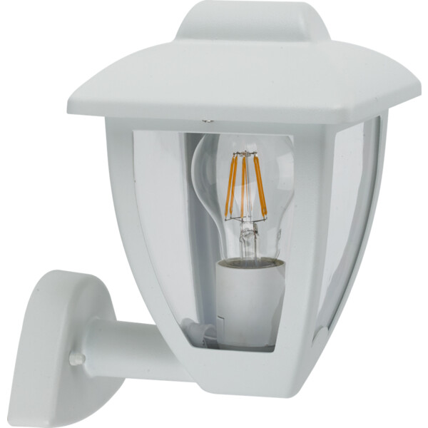 Applique montante E27 Arlux Robin IP44 60W max. blanc - Arlux - 111883